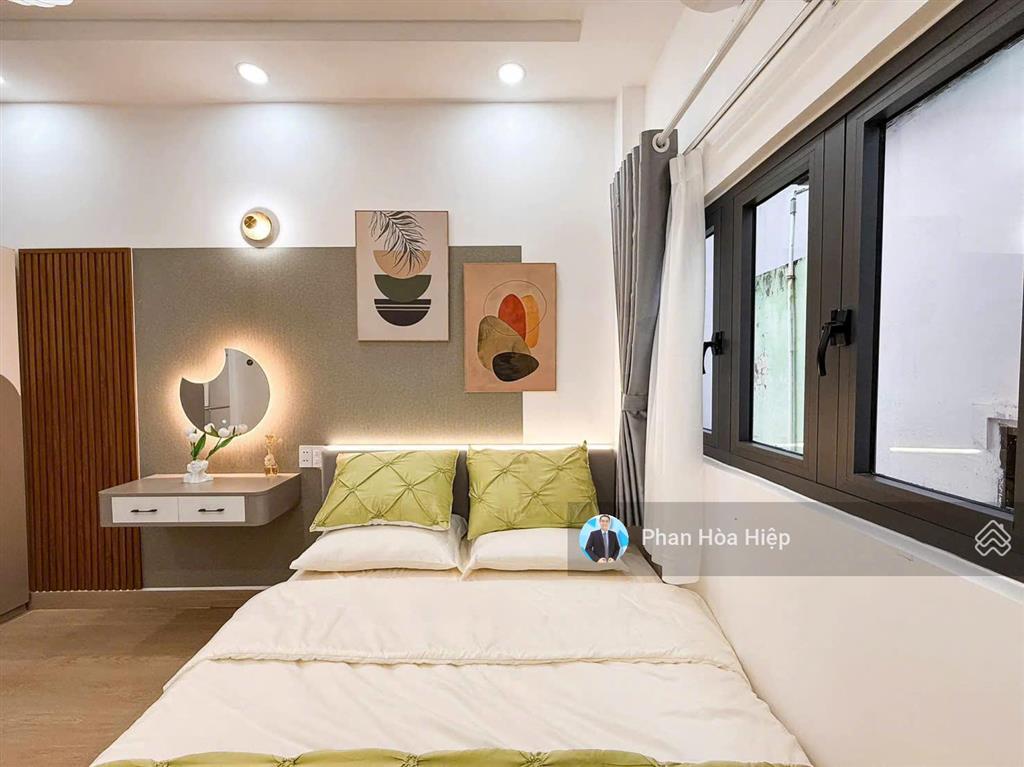 Nhà mới hxh hồng bàng, 4 x 14, 4 tầng btct, 4 pn, nội thất cao cấp, tiện kd, gần thuận kiều plaza