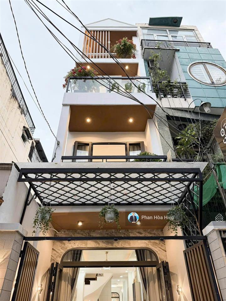 Nhà mới hxh hồng bàng, 4 x 14, 4 tầng btct, 4 pn, nội thất cao cấp, tiện kd, gần thuận kiều plaza