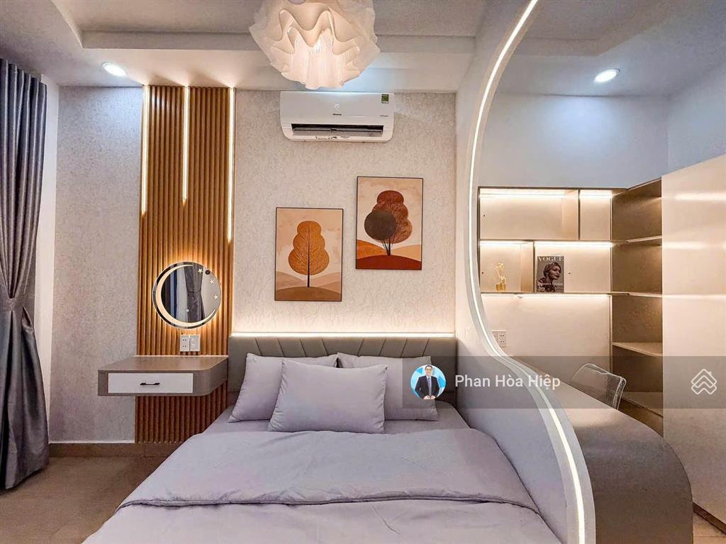 Nhà mới hxh hồng bàng, 4 x 14, 4 tầng btct, 4 pn, nội thất cao cấp, tiện kd, gần thuận kiều plaza