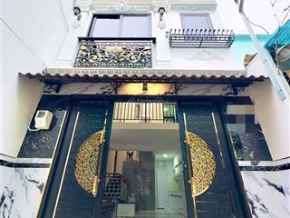 Nhà mới xây phạm văn chí, 56m2, 5 tầng, 5 phòng, có sân thượng, hẻm xe tải, thông ra võ văn kiệt