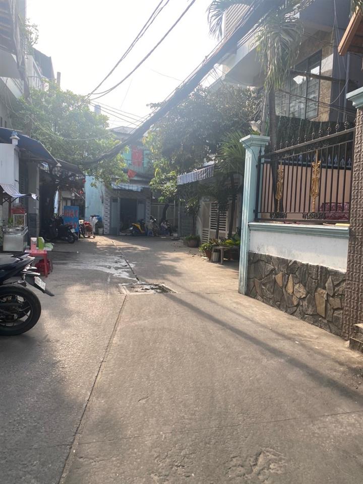 Bán nhà kế chợ bình tiên, 4 x 12, 5 tầng btct, 5 pn 6wc, hẻm 6m thông, thuận tiện về q1, q5