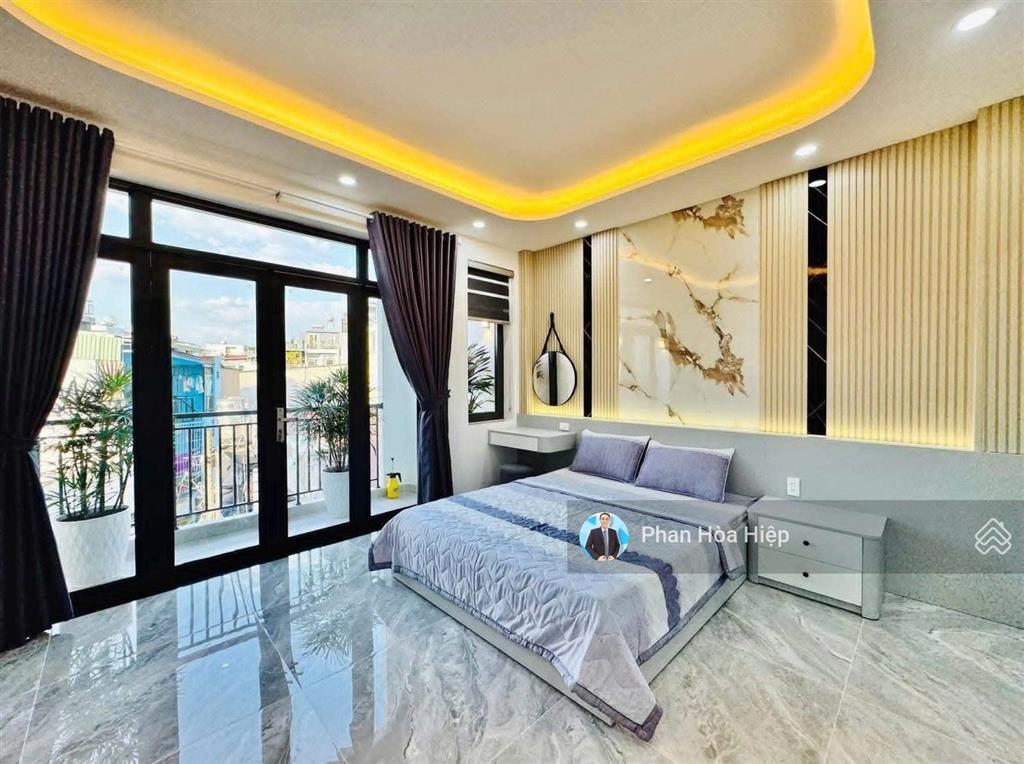 Bán nhà hẻm 6m ngay lê văn quới, 4 x 17, 4 tầng btct, 4 pn 5 wc, gần ngã 4 bốn xã, giáp tân phú