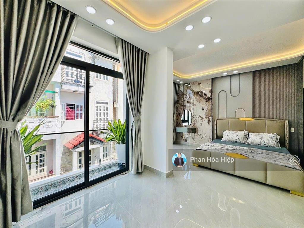 Nhà mới ngay kinh dương vương, 70m2, 3 tầng btct, 4pn, hẻm 5m gần aeon bình tân, nội thất cao cấp