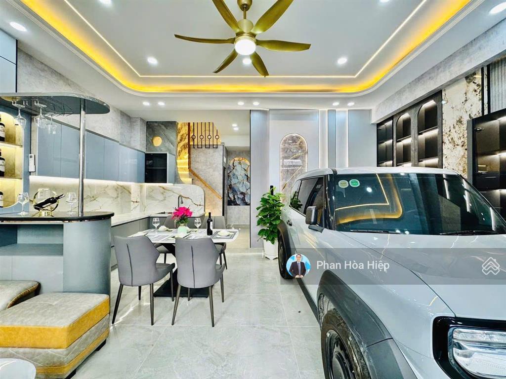 Nhà mới ngay kinh dương vương, 70m2, 3 tầng btct, 4pn, hẻm 5m gần aeon bình tân, nội thất cao cấp