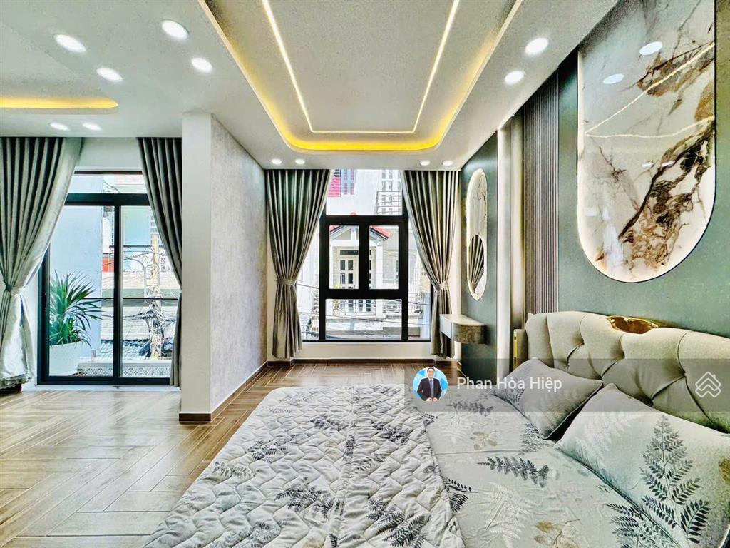 Nhà mới ngay kinh dương vương, 70m2, 3 tầng btct, 4pn, hẻm 5m gần aeon bình tân, nội thất cao cấp