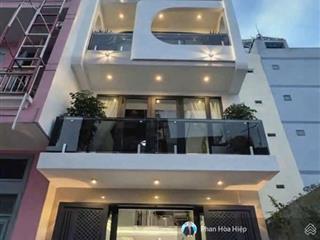 Nhà mới kế bên phố ẩm thực, 60m2, 4 tầng btct, 4pn có sân thượng,hẻm xe tải 6m, nội thất cao cấp