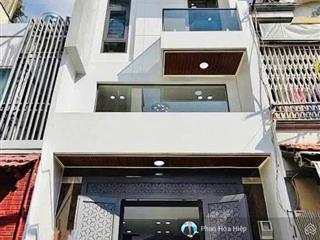 Nhà hẽm xe tải 6m lò gốm, 56m2, 4 tầng đúc, 4 pn 4wc, gần võ văn kiệt, sổ vuông vức, tiện cho thuê