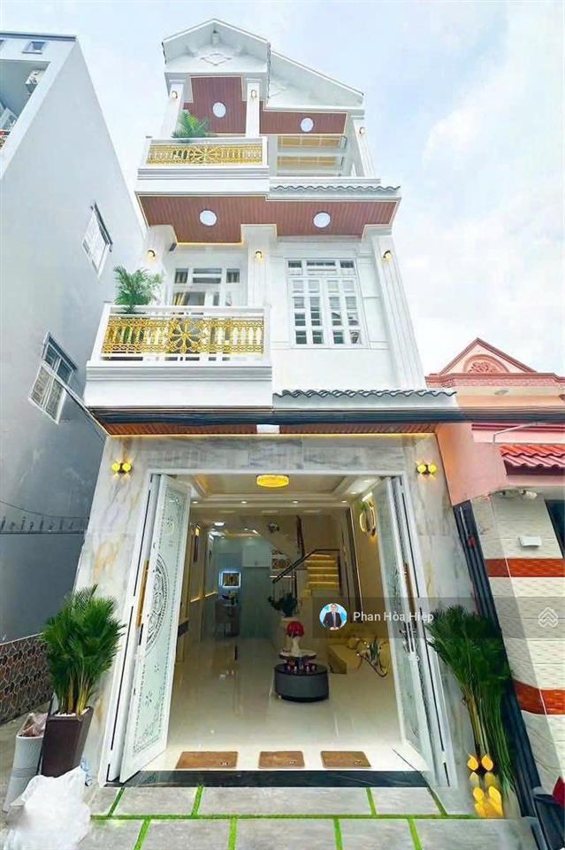 Bán gấp nhà hẻm xe hơi an dương vương, 52m², 3 tầng đúc, 4pn, gần chợ, sổ vuông tiện cho thuê