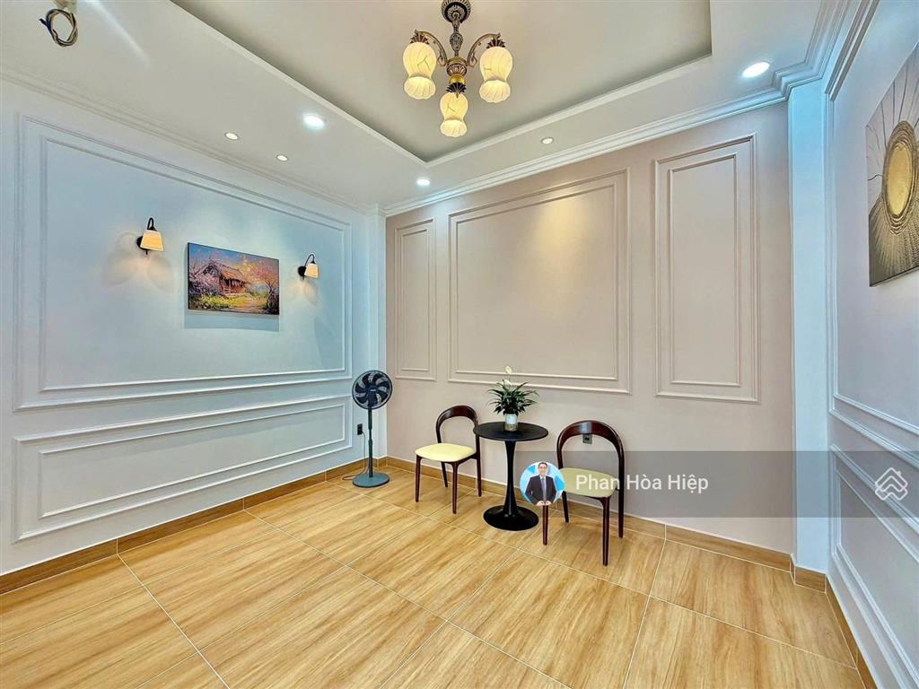 Nhà mới hẻm xe hơi xóm vôi, 40m², 4 tầng 4pn 5wc, gần mặt tiền, bx chợ lớn, tiện kinh doanh