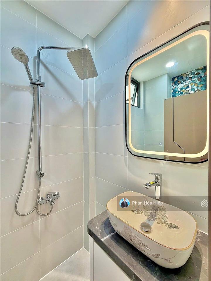 Nhà mới hẻm xe hơi xóm vôi, 40m², 4 tầng 4pn 5wc, gần mặt tiền, bx chợ lớn, tiện kinh doanh