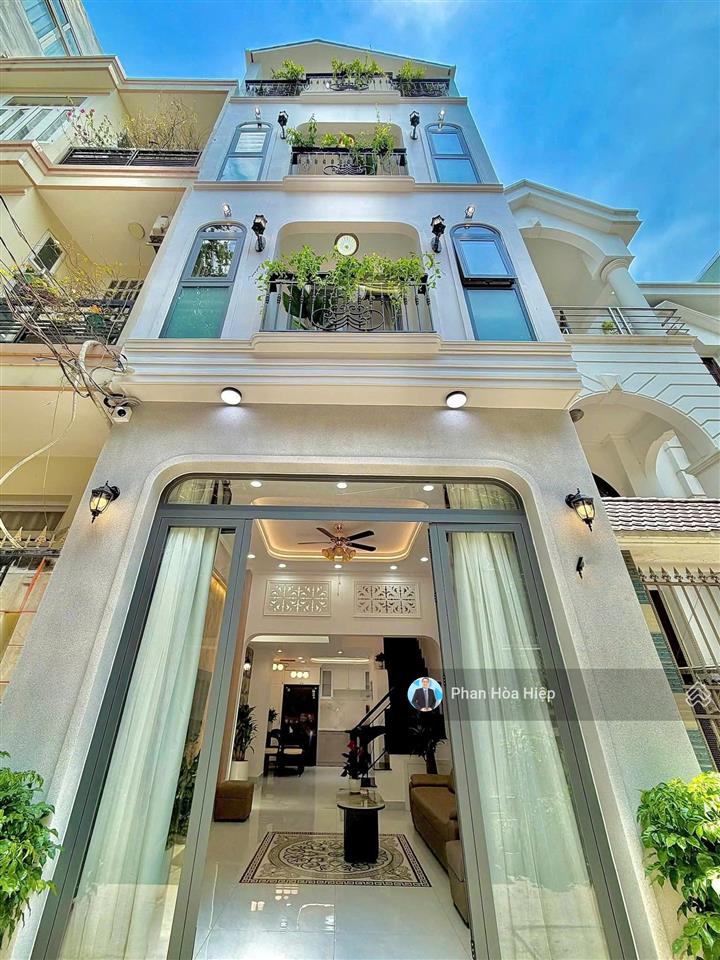 Nhà mới hẻm xe hơi xóm vôi, 40m², 4 tầng 4pn 5wc, gần mặt tiền, bx chợ lớn, tiện kinh doanh