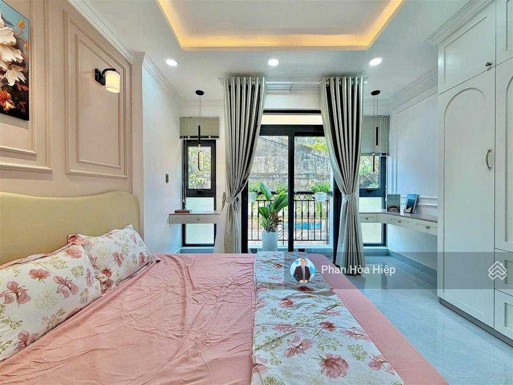 Nhà mới hẻm xe hơi xóm vôi, 40m², 4 tầng 4pn 5wc, gần mặt tiền, bx chợ lớn, tiện kinh doanh