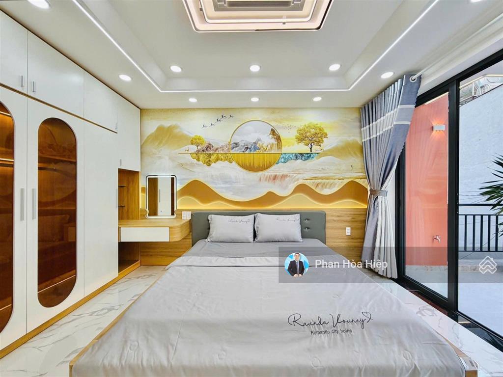 Bán gấp nhà hẻm 6m khu cx phú lâm a, 56m2 4 tầng btct, 4 pn 4wc, gần chợ, trường lam sơn