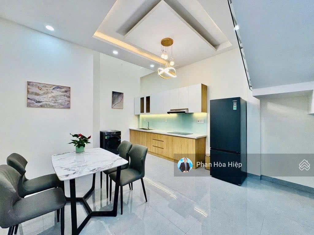 Nhà hẻm 6m ngay kinh dương vương. 54m2, 4 tầng, 5pn 4wc, gần cv phú lâm, phù hợp cho thuê