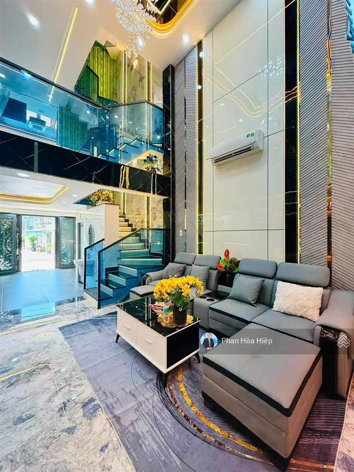Nhà gần chợ phú lâm, 64m2, 5 tầng btct, 5pn 6wc, hẻm rộng gần ub phường phú lâm, sổ riêng
