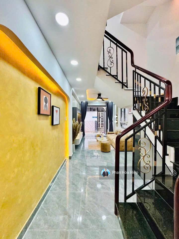 Bán nhà 4 tầng nguyễn trãi, 51m2, 4pn có sân thượng, đầy đủ nội thất, hẻm 5m gần thuận kiều