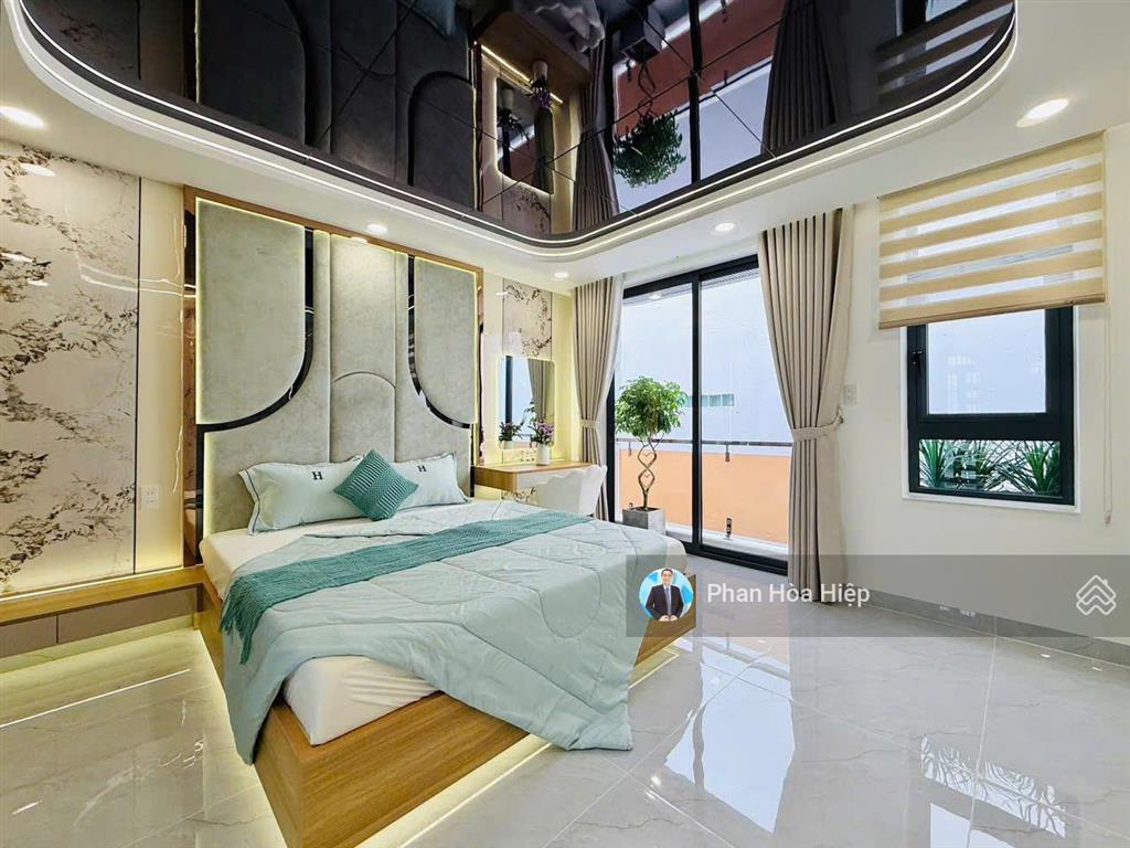 Nhà gần aeon bình tân, 63m2, 4 tầng đúc, 4pn hẻm rộng 6m, tặng nội thất, vài phút về quận 6