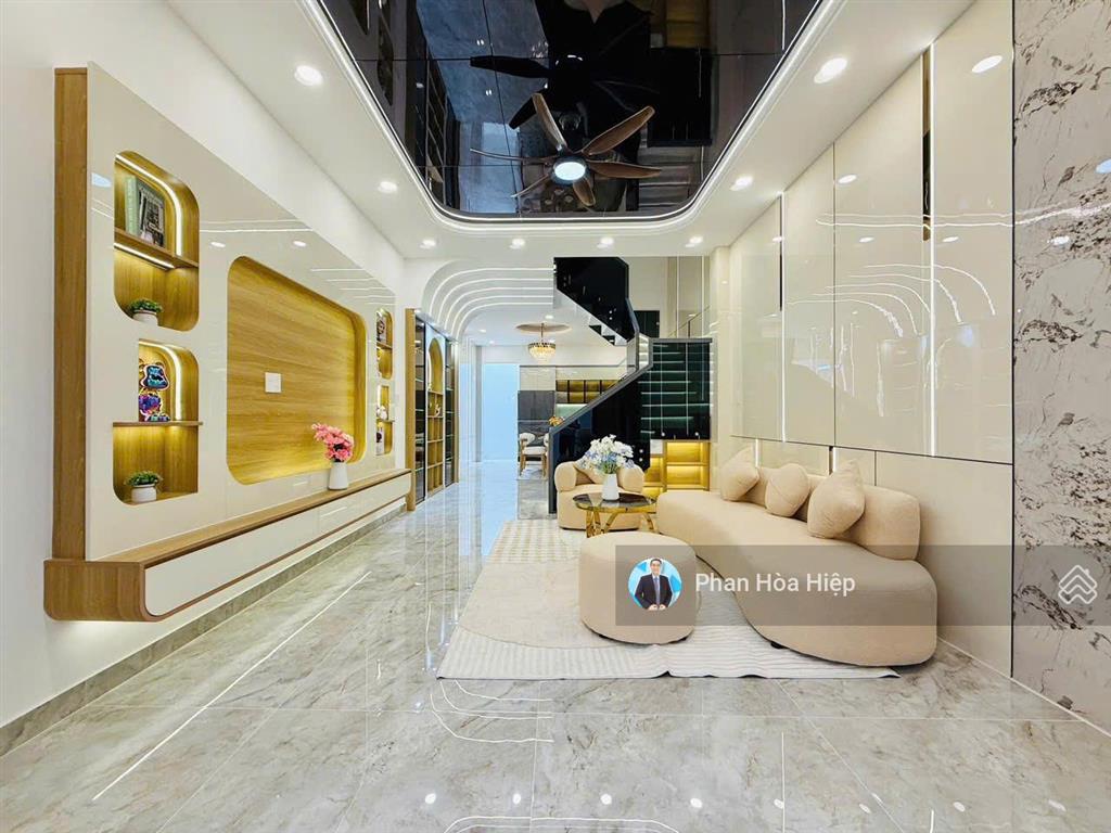 Nhà gần aeon bình tân, 63m2, 4 tầng đúc, 4pn hẻm rộng 6m, tặng nội thất, vài phút về quận 6