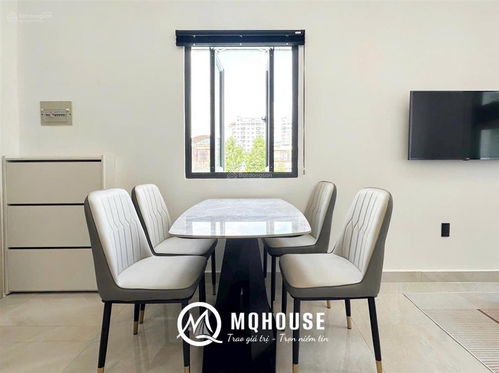 Cho thuê 2pn 50m2 mới hoàn thiện mặt tiền nguyễn trãi, quận 1. full tiện nghi cao cấp