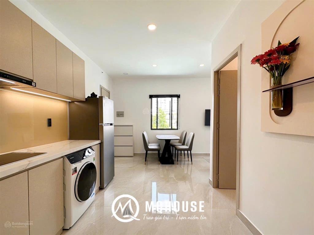Cho thuê 2pn 50m2 mới hoàn thiện mặt tiền nguyễn trãi, quận 1. full tiện nghi cao cấp