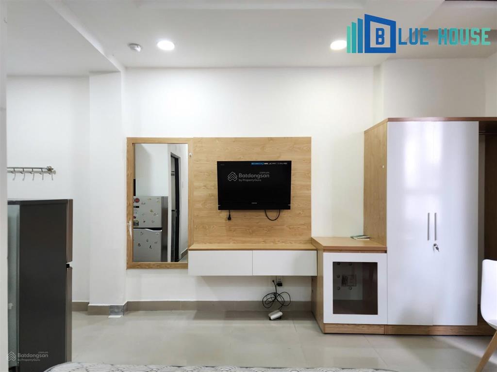 Cho thuê 1pn + studio tách bếp full tiện nghi ngay cầu lê văn sỹ. giảm 500k/th