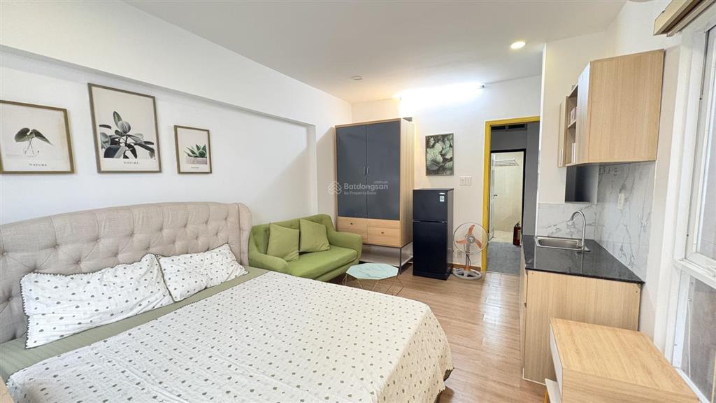 Khai trương studio cửa sổ balcony lớn full tiện nghi ngay trần hưng đạo  bến thành.  0929 292 ***
