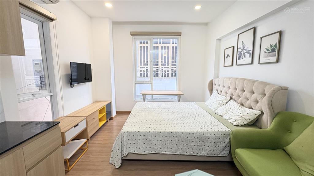 Khai trương studio cửa sổ balcony lớn full tiện nghi ngay trần hưng đạo  bến thành.  0929 292 ***
