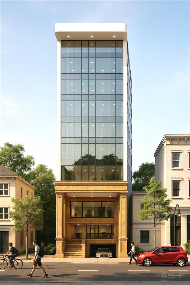 Bán toà nhà văn phòng mặt phố chùa láng. diện tích 115m x 9 tầng. mặt tiền 6.5m.  0914 624 ***