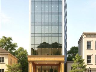 Bán toà nhà văn phòng mặt phố chùa láng. diện tích 115m x 9 tầng. mặt tiền 6.5m.  0914 624 ***