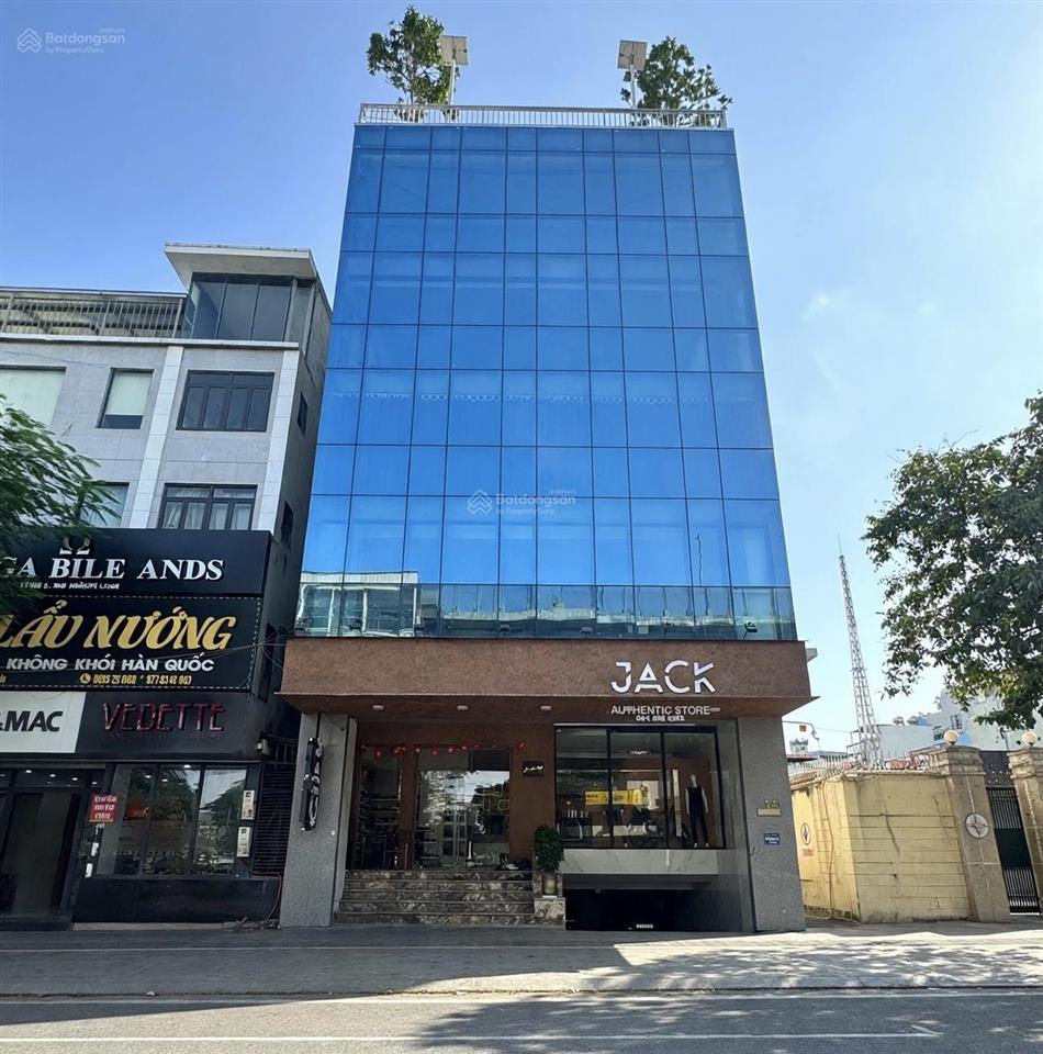 Cho thuê tòa nhà mặt phố vũ tông phan. dt 200m2 x 8 tầng. mặt tiền 10m. lô góc 3 mặt thoáng