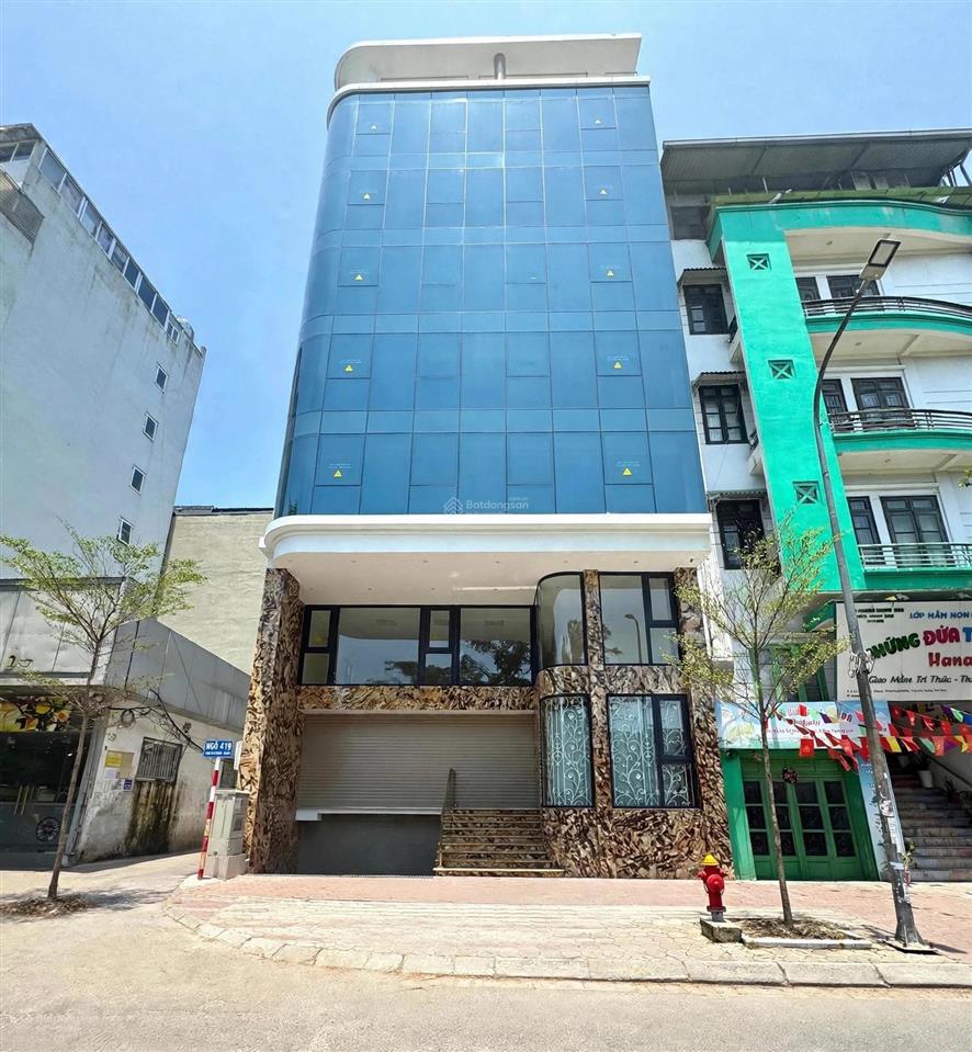 Bán toà nhà văn phòng xây mới mặt phố vũ tông phan  thanh xuân. diện tích 210m2 x 8 tầng. mt 8m