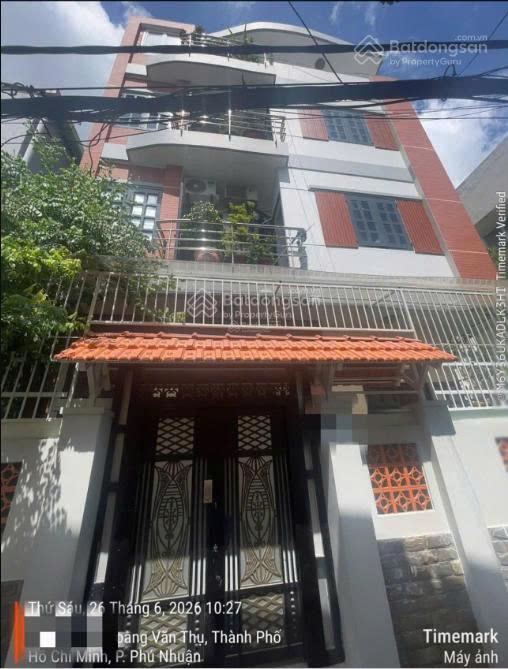 Ngang khủng ~8m! hoàng văn thụ, phú nhuận. cn 72,4m2  3t + st  12 chdv. dòng tiền ~1 tỷ/năm. 14tỷ