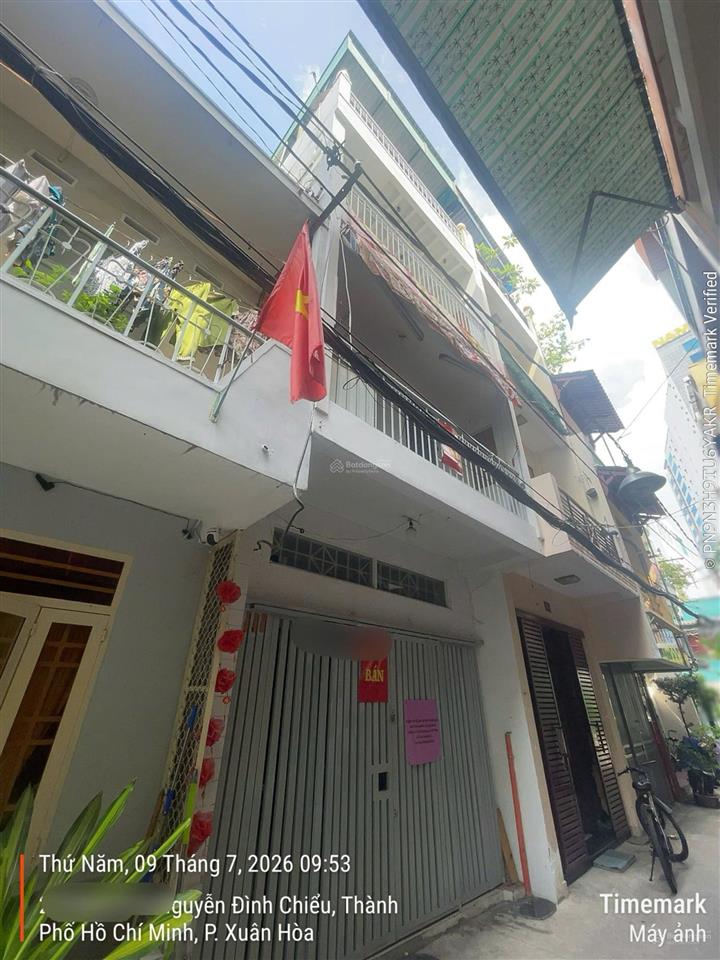 Quá rẻ! nhà nguyễn đình chiểu, quận 3. hẻm qh 5m  4 tầng (nở hậu). phù hợp ở. chỉ 8,3 tỷ