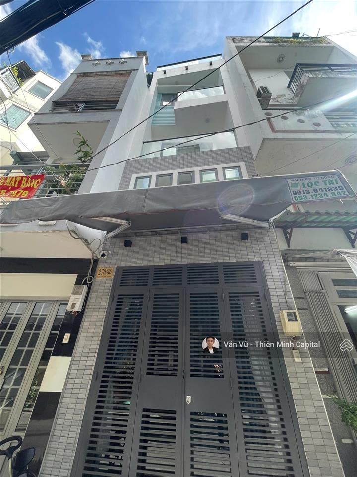 Hiếm! hẻm xe hơi hai bà trưng nối dài, phú nhuận. 5t. thông trường sa  phan đăng lưu. chỉ 8,6 tỷ