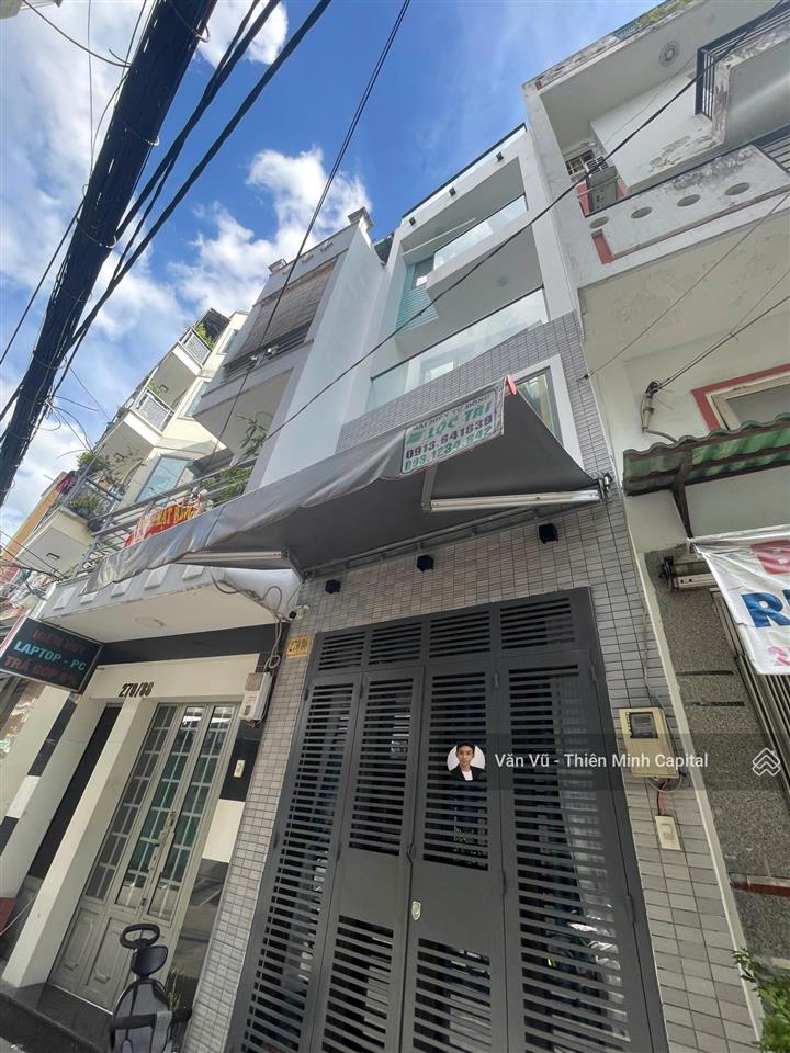 Hiếm! hẻm xe hơi hai bà trưng nối dài, phú nhuận. 5t. thông trường sa  phan đăng lưu. chỉ 8,6 tỷ