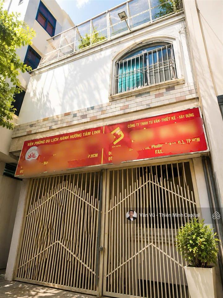 Khan hiếm! nhà điện biên phủ, quận 1. ngang khủng 5,5m. dtcn 56m23t đúc. dân trí cao. chỉ 11,8 tỷ