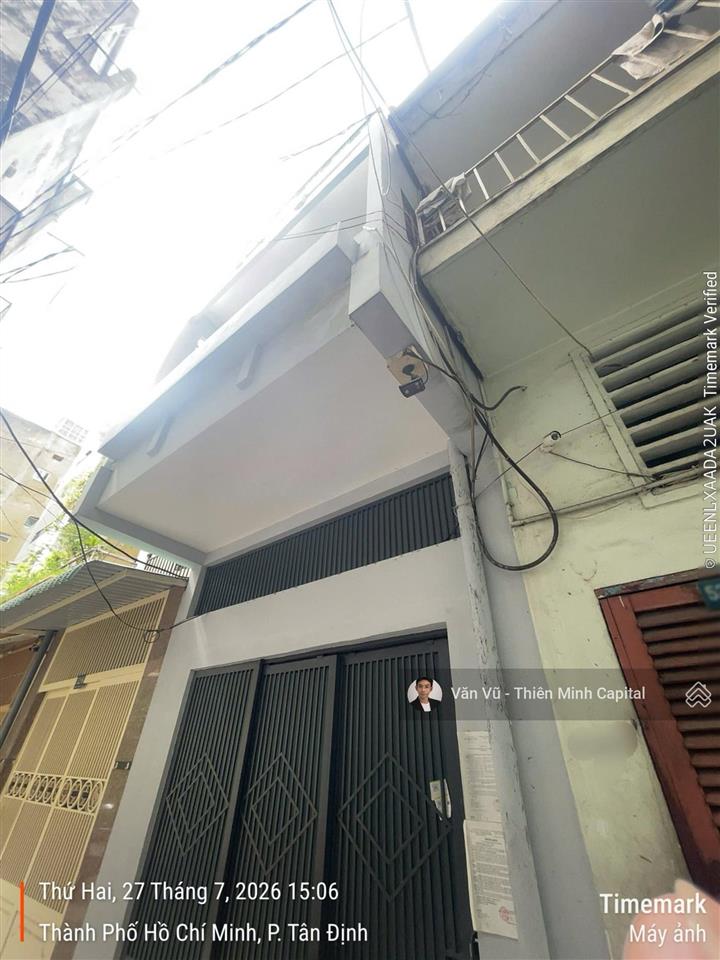 Đúng 1 căn! nhà đinh tiên hoàng, q1. kc mới  2 mặt trước sau. lg hẻm 6m  an ninh. chỉ 10,7 tỷ