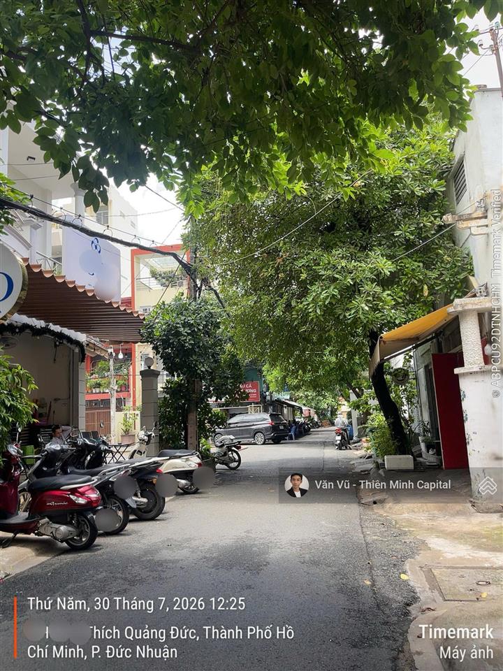 Hot! hxh thích quảng đức, phú nhuận. ngang khủng 6,8m lửng+ 4 tầng. an ninh, yên tĩnh. chỉ 23,3 tỷ