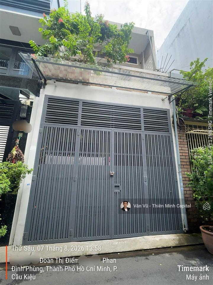 Khan hiếm! hxh đoàn thị điểm, p. 1, phú nhuận. (4x13m) nở hậu  52m2. an ninh, yên tĩnh. chỉ 12 tỷ