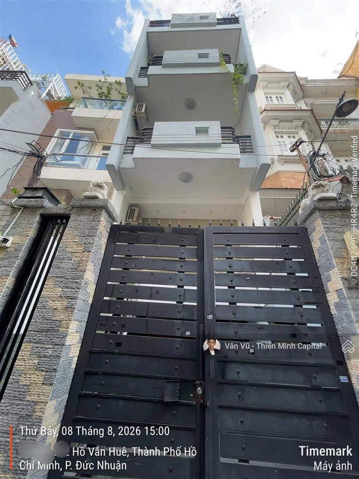 Vô cùng hiếm! hxh hồ văn huê, phú nhuận. (4,1x14m) nở hậu 5m4 tầng. an ninh, yên tĩnh. chỉ 14,3 tỷ