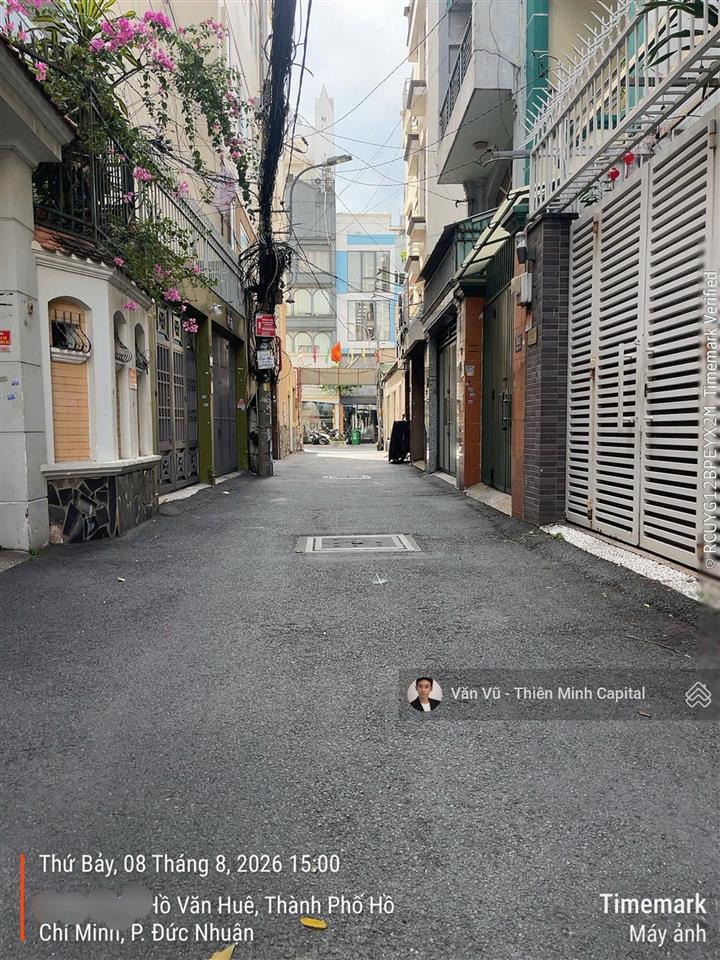 Vô cùng hiếm! hxh hồ văn huê, phú nhuận. (4,1x14m) nở hậu 5m4 tầng. an ninh, yên tĩnh. chỉ 14,3 tỷ