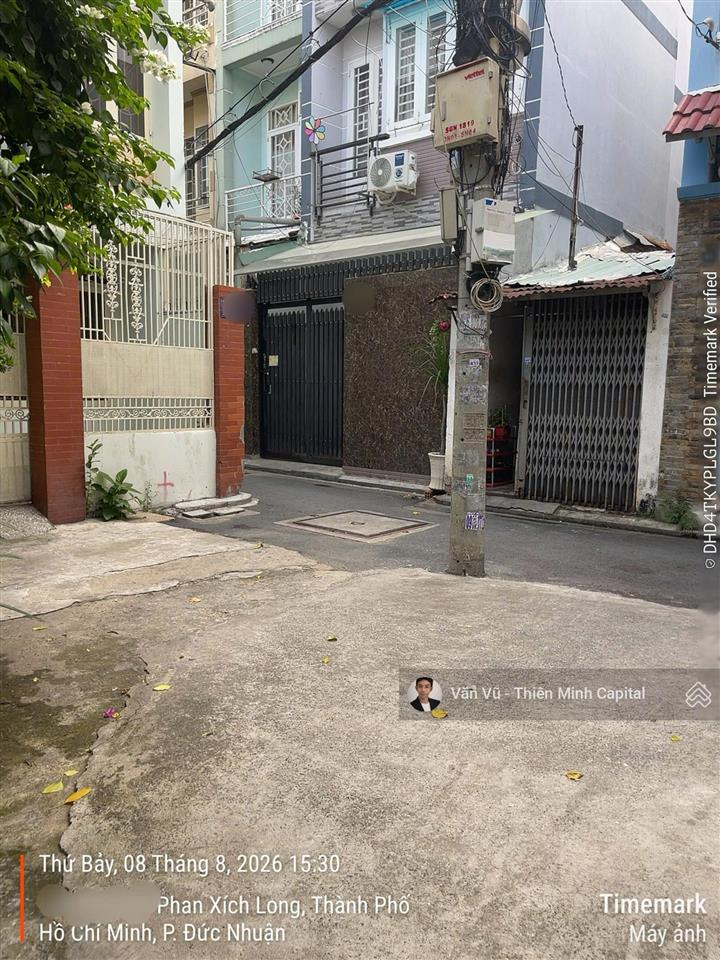 Vô cùng tốt! nhà phan xích long, phú nhuận. (5,3x20m) nở hậu 8,5m3t. an ninh, yên tĩnh. chỉ 13 tỷ