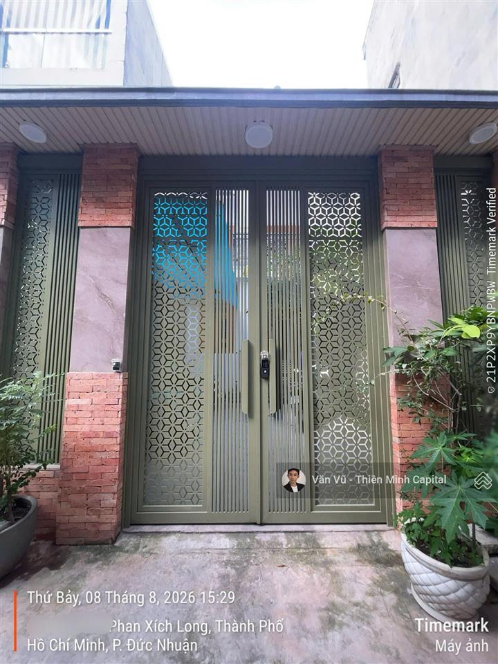 Vô cùng tốt! nhà phan xích long, phú nhuận. (5,3x20m) nở hậu 8,5m3t. an ninh, yên tĩnh. chỉ 13 tỷ