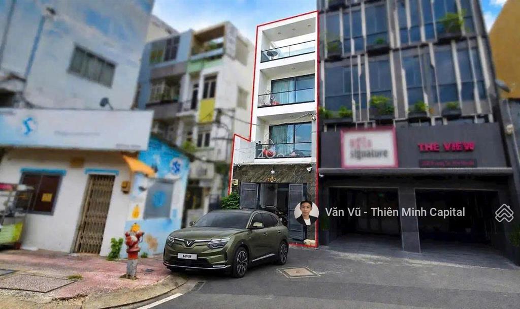 Vô cùng hiếm! mặt tiền thụt trường sa, p2, phú nhuận. 4,7x22,5m  4 tầng. chỉ 28,5 tỷ thương lượng