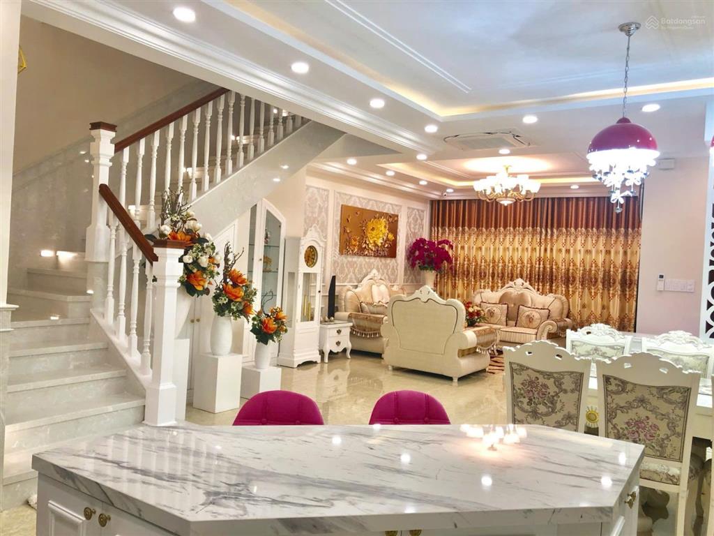 Bán biệt thự khu kiều đàm, 7.5m x 27m, 200m2, sát khu him lam, cách lotte chỉ 500m, 25.9 tỷ