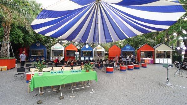 Cho thuê mặt bằng club nam long, quận 7, thuận tiện tổ chức sự kiện, tiệc sinh nhật hồ bơi