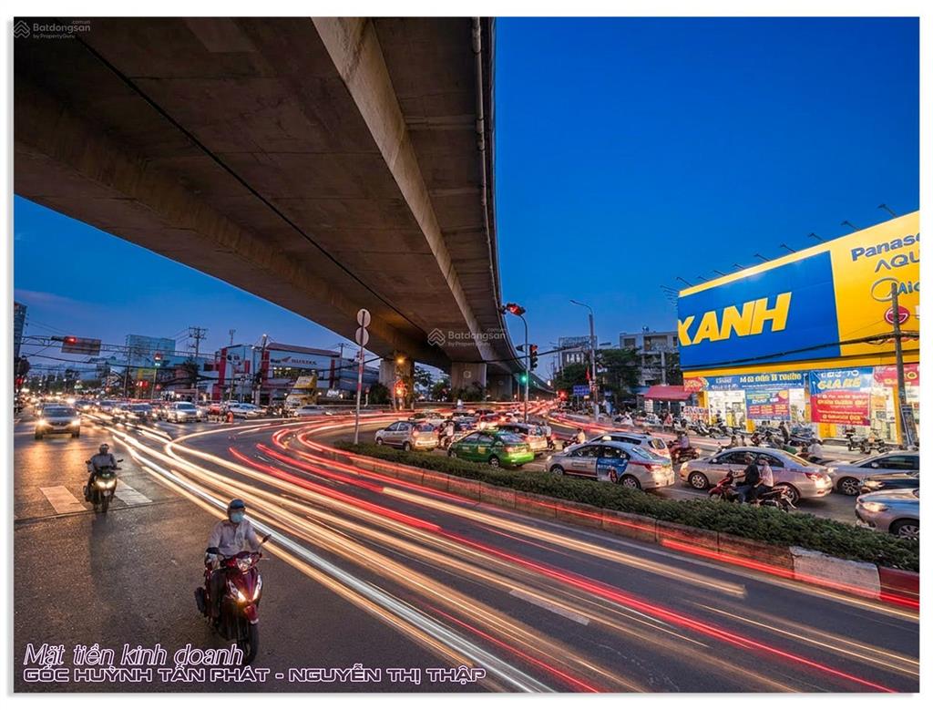 Mặt tiền vị trí đắc địa q.7 cách giao lộ nguyễn thị thập  huỳnh tấn phát chỉ 200m
