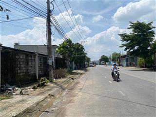 Bán lô đất 126m2(6x21) thổ cư full, mt đường nhựa 25m, ngay sông, giáp ranh sg, kinh doanh được