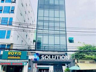 Bán building siêu vị trí mt phổ quang, 9 x 28m, hầm + 8 lầu, hđt 220 triệu/tháng, giá 45 tỷ tl