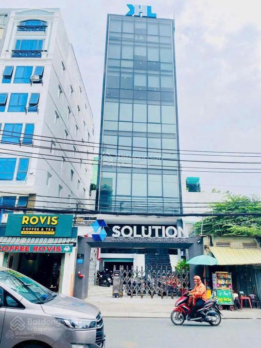 Bán building siêu vị trí mt phổ quang, 9 x 28m, hầm + 8 lầu, hđt 220 triệu/tháng, giá 45 tỷ tl